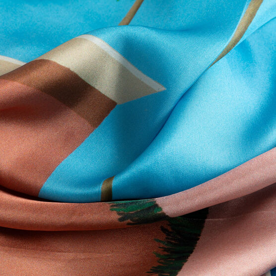 David Hockney A Bigger Splash silk scarf